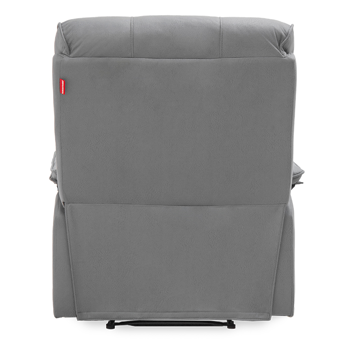 Sillon Reclinable Pu Gris Claro Peik | Reclinables | salas